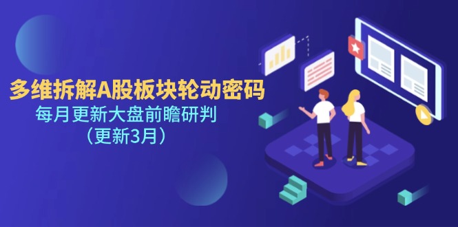 （14213期）多维拆解A股板块轮动密码，每月更新大盘前瞻研判（更新3月）-学小盏