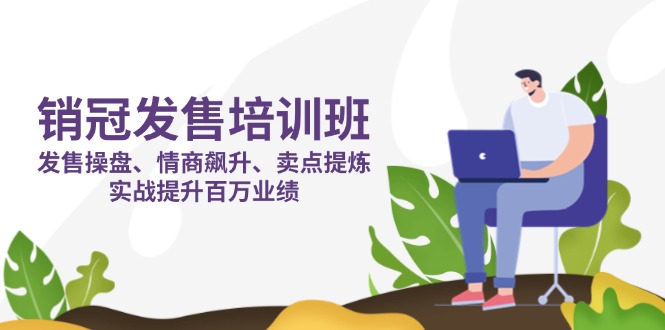 （14203期）销冠 发售培训班：发售 操盘+情商 飙升+卖点 提炼，实战提升百万业绩-学小盏